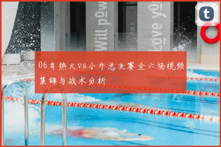 06年热火vs小牛总决赛全六场视频集锦与战术分析
